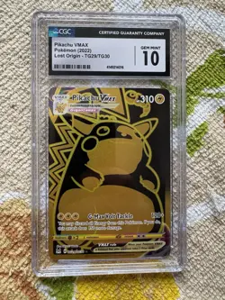 Pikachu VMAX Pokemon (2022) Lost Origin - TG29/TG30 CGC 10 - Image 1