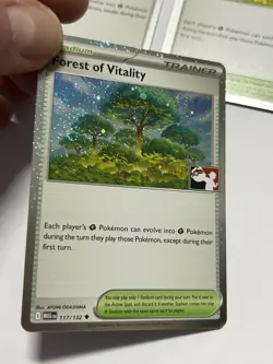 Forest Of Vitality Holo Pokemon Play! Prize Pack Series 8 Swirl - Image 2