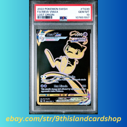 Mew VMAX TG30/TG30 Pokemon Lost Origin Trainer Gallery PSA 10 - Image 3