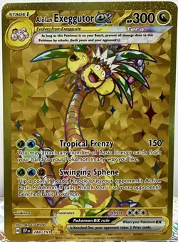 Alolan Exeggutor ex 248/191 Pokemon TCG Surging Sparks Full Art Hyper Rare NM - Image 1