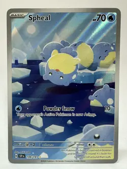 Pokemon TCG - S&V - Surging Sparks - Spheal 199/191 - Illustration Rare - - Image 1