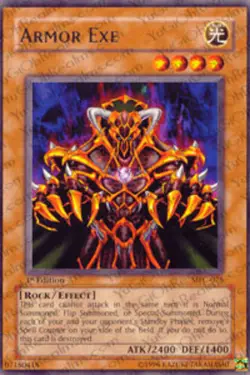 Armor Exe - MFC-075 - Rare - Unlimited Edition x3 - Lightly Played - Image 1