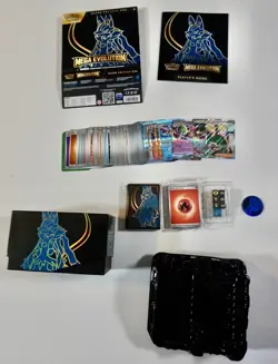Pokemon Mega Evolution Etb Open Box w/ Cards Dice Sleeves No Promo - Image 1