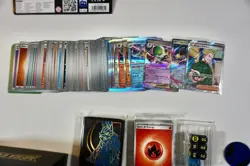 Pokemon Mega Evolution Etb Open Box w/ Cards Dice Sleeves No Promo - Image 2