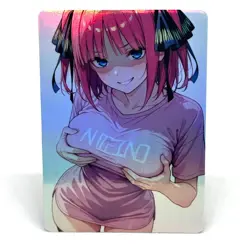 Quintessential Quintuplets Nino Nakano Goddess Anime Waifu ACG Foil Card - Image 1