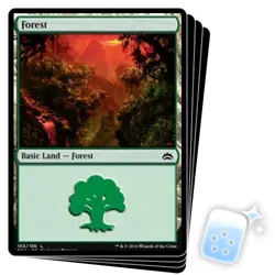 FOREST (153) X4 Planechase Anthology Magic MTG MINT CARD - Image 1