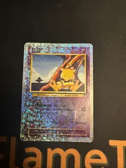 Abra Reverse Holo 2002 Legendary Collection Pokemon Card 67/110 - Image 1