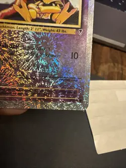 Abra Reverse Holo 2002 Legendary Collection Pokemon Card 67/110 - Image 3