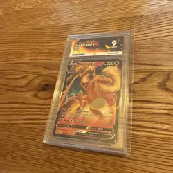 Pokemon Charizard V Brilliant Stars 017/172 Ultra Rare ACE 9 Holo Card MINT - Image 1