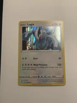 Pokemon Lugia 132/185 Vivid Voltage Rare Holo 2020 130 HP Basic Card Stock - Image 1