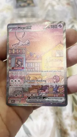 Mew Ex SVP 053 Scarlett and Violet 151 Black Star Promo Pokemon Card - Image 2