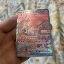 Mew Ex SVP 053 Scarlett and Violet 151 Black Star Promo Pokemon Card - Image 4