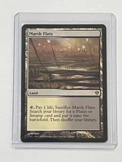 Marsh Flats Zendikar Original NM Magic the Gathering - Image 1