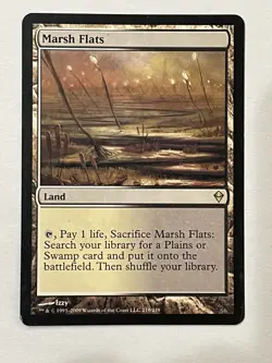 Marsh Flats Zendikar Original NM Magic the Gathering - Image 3