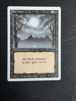 MTG Magic The Gathering Bad Moon Revised Edition Regular - Image 1