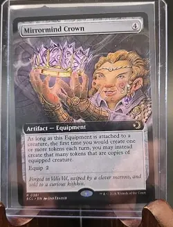 Mirrormind Crown (Extended Art) Lorwyn Eclipsed MTG Regular Near Mint - Image 3