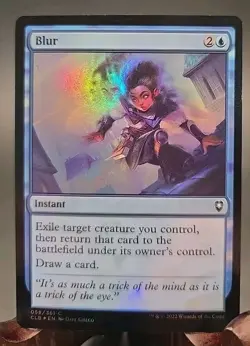 Blur Commander Legends: Battle for Baldur's Gate MTG Foil Lightly Played - Image 1