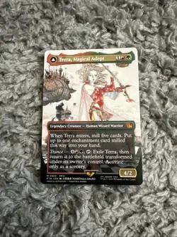 Terra, Magical Adept #0323 (Borderless - Regular) Magic the Gathering - Image 1