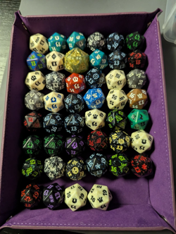 MTG Spindown Dice - Lot of 46 - Various Sets and Releases - Image 1