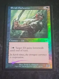 Elvish Pathcutter 256/350 Foil Magic The Gathering MTG - Image 1