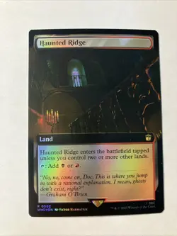 Haunted Ridge, Doctor Who, MTG Magic the Gathering, FOIL (0286) NM - Image 1