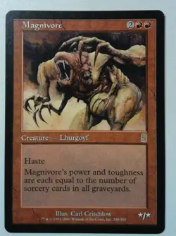 Magnivore *Rare* Magic MtG x1 Odyssey SP - Image 1