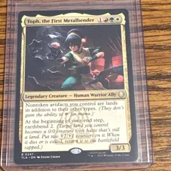 Wizards of the Coast Toph, the First Metalbender Legendary Creature Rare 0247 A… - Image 1