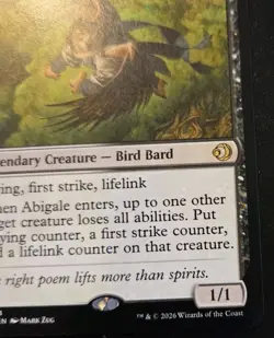 Abigale, Eloquent First-Year 0204 Rare Lorwyn Eclipsed Magic: The Gathering - Image 5