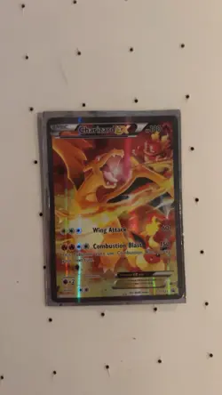 Pokemon TCG Charizard-EX XY121 Holo Promo Card Full Art, Near Mint Condition - Image 1
