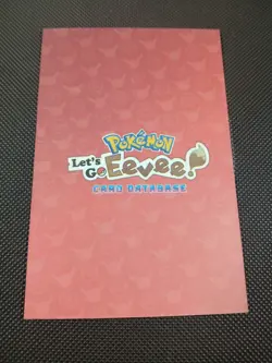 Pokemon Let's Go Eevee Database Set Peru Sylveon Gem Cracked Ice US Seller - Image 2