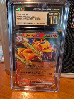 Pokemon Charizard 6 Expansion Pack Holo Rare Japanese HP 120 Stage 2 - Image 1