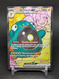 Iono's Bellibolt ex 172/159 Journey Together SV Ultra Rare Full Art Pokemon - Image 1