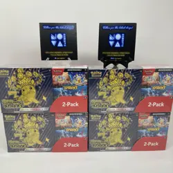 Pokemon Scarlet & Violet Costco 2 Pack Surging Sparks ETB Booster Bundle Lot 4 - Image 1