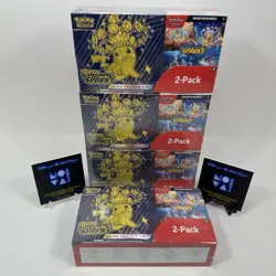 Pokemon Scarlet & Violet Costco 2 Pack Surging Sparks ETB Booster Bundle Lot 4 - Image 2