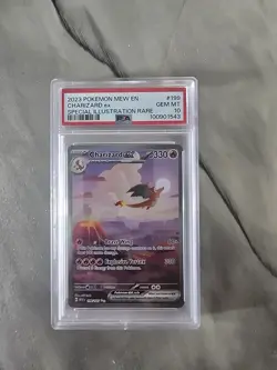 PSA 10 Charizard ex 199/165 SIR - Pokemon Scarlet & Violet: 151 ENGLISH - Image 1