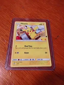 Pokemon TCG Pikachu 25/25 Regular 25th Anniversary McDonald’s Promo NM - Image 2