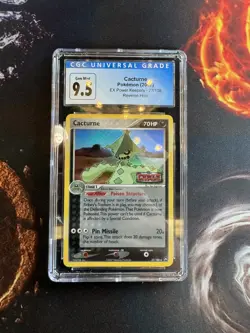 Cacturne Pokemon EX Power Keepers 27/108 Reverse Holo PSA 10 💎CGC 9.5 Gem Mint - Image 1