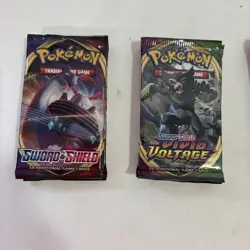 Pokemon Sword & Shield Lot Of 16 Booster Packs Complete Pack Arts - Image 2