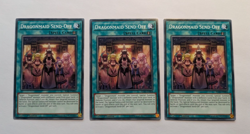 3 x IGAS-EN064 Dragonmaid Send-Off - Common - NM 1st Edition - YuGiOh Playset - Image 1