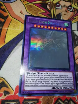 Dragon Knight Draco-Equiste drev-en038 1st Edition (NM) Ghost Rare Yu-Gi-Oh! - Image 4