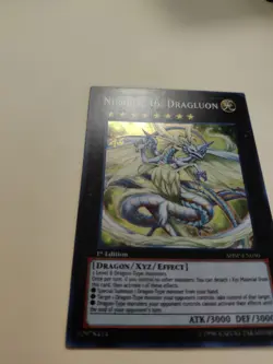 Number 46: Dragluon SHSP-EN050 1st Edition Super Rare LP - Image 2