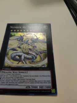 Number 46: Dragluon SHSP-EN050 1st Edition Super Rare LP - Image 3