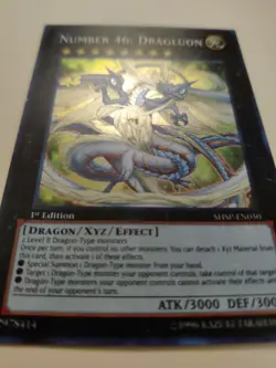 Number 46: Dragluon SHSP-EN050 1st Edition Super Rare LP - Image 4