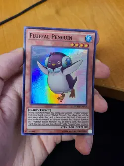 Yugioh Fluffal Penguin FUEN-EN015 Super Rare - Image 1