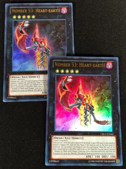 Yugioh Number 53: Heart-Earth CBLZ-EN046 ULTRA x2 (NM) - Image 1