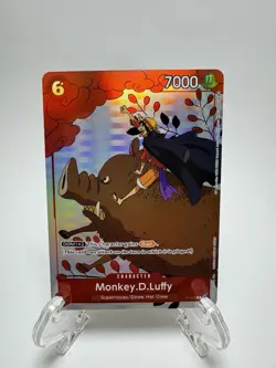 One Piece TCG Monkey.D.Luffy (Gift Collection 2023) P-001 Promotion Cards Foil - Image 1