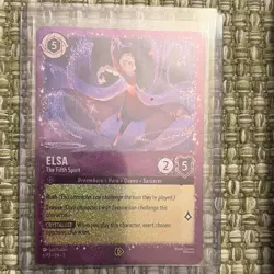 Lorcana Elsa - The Fifth Spirit Promo Foil 6/P3 Promo Cards - Image 1