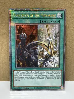 Pantheism of the Monarchs Quarter Century Secret Rare Card RA04-EN261 NM - Image 1