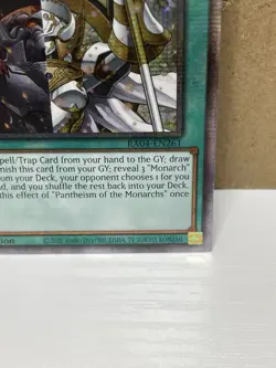 Pantheism of the Monarchs Quarter Century Secret Rare Card RA04-EN261 NM - Image 4