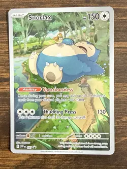 Snorlax 051 Sv: Scarlet & Violet Promo Cards Holo - Image 1